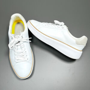 Cole Haan Grand Crosscourt Womans Sneakers Size 9B White Leather